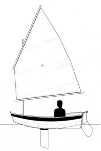 Dinghy w sail bw.jpg